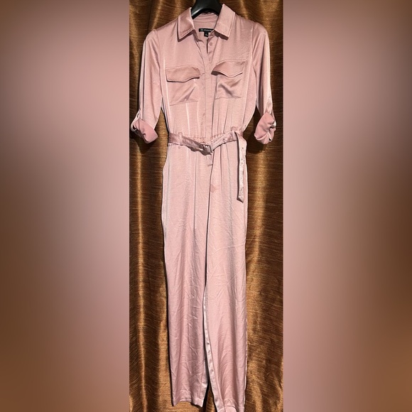 INC International Concepts Pink Jumpsuit - Picture 2 of 3